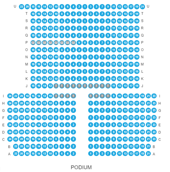 zaalplan Bilzen